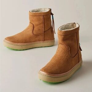 Satorisan Tewa Shearling-Lined Ankle Boots NIB